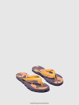 Asportuguesas BEACH FLIP-FLOPS AMAZONIA BLUE & YELLOW STRAP - Asportuguesas Flip Flops UK 4PD2J176 Men
