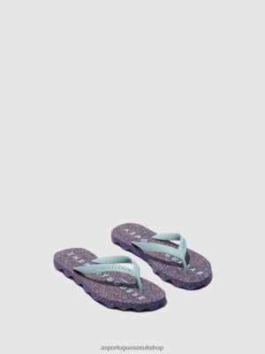 Asportuguesas BEACH FLIP-FLOPS BASE BLUE & CLOUD STRAP - Asportuguesas Flip Flops UK 4PD2J180 Men