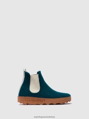 Asportuguesas CHELSEA ANKLE BOOTS CAIA PEACOCK BLUE - Asportuguesas UK 4PD2J150 Women