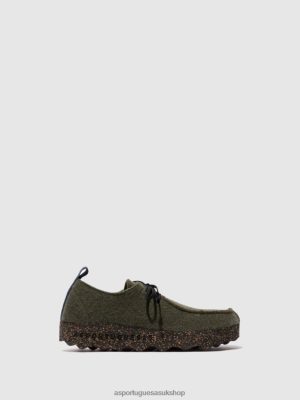 Asportuguesas LACE-UP SHOES CHAT MILITARY GREEN - Asportuguesas UK Shop 4PD2J85 Women