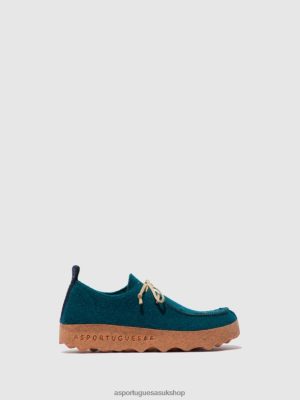 Asportuguesas LACE-UP SHOES CHAT PEACOCK BLUE - Asportuguesas UK 4PD2J74 Women