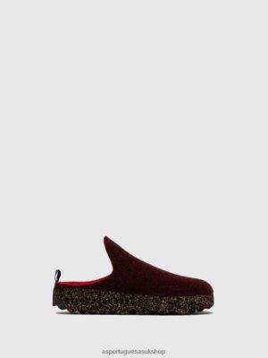 Asportuguesas ROUND TOE MULES COME MERLOT - Asportuguesas UK Shop 4PD2J133 Women