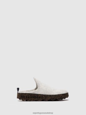 Asportuguesas ROUND TOE MULES COME OFFWHITE - Asportuguesas UK 4PD2J144 Women