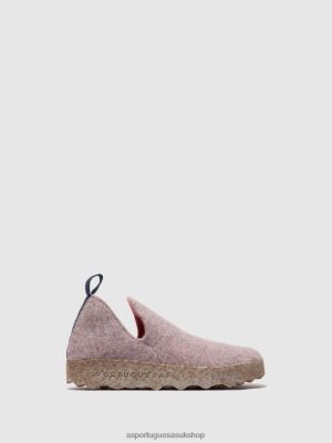 Asportuguesas ROUND TOE SHOES CITY DUSTY ROSE - Asportuguesas UK 4PD2J76 Women