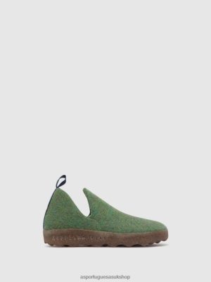 Asportuguesas ROUND TOE SHOES CITY GREEN - Asportuguesas UK Shop 4PD2J89 Women