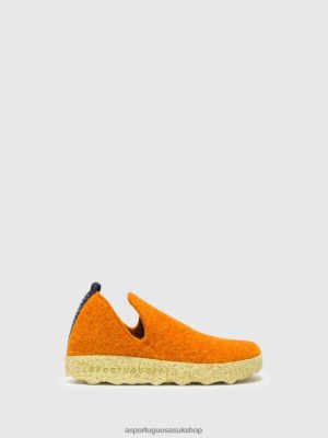 Asportuguesas ROUND TOE SHOES CITY ORANGE - Asportuguesas UK Shop 4PD2J111 Women