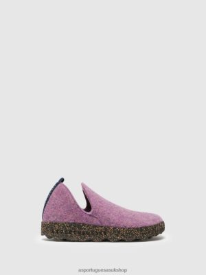 Asportuguesas ROUND TOE SHOES CITY PURPLE - Asportuguesas UK 4PD2J100 Women