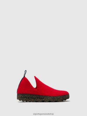 Asportuguesas ROUND TOE SHOES CITY RED - Asportuguesas UK Shop 4PD2J55 Women