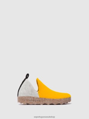 Asportuguesas ROUND TOE SHOES CITY WHITE YELLOW - Asportuguesas UK Shop 4PD2J197 Men