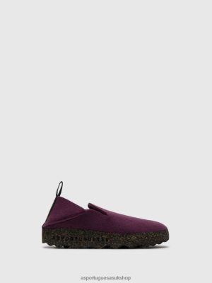 Asportuguesas ROUND TOE SHOES CREW PURPLE - Asportuguesas UK 4PD2J68 Women